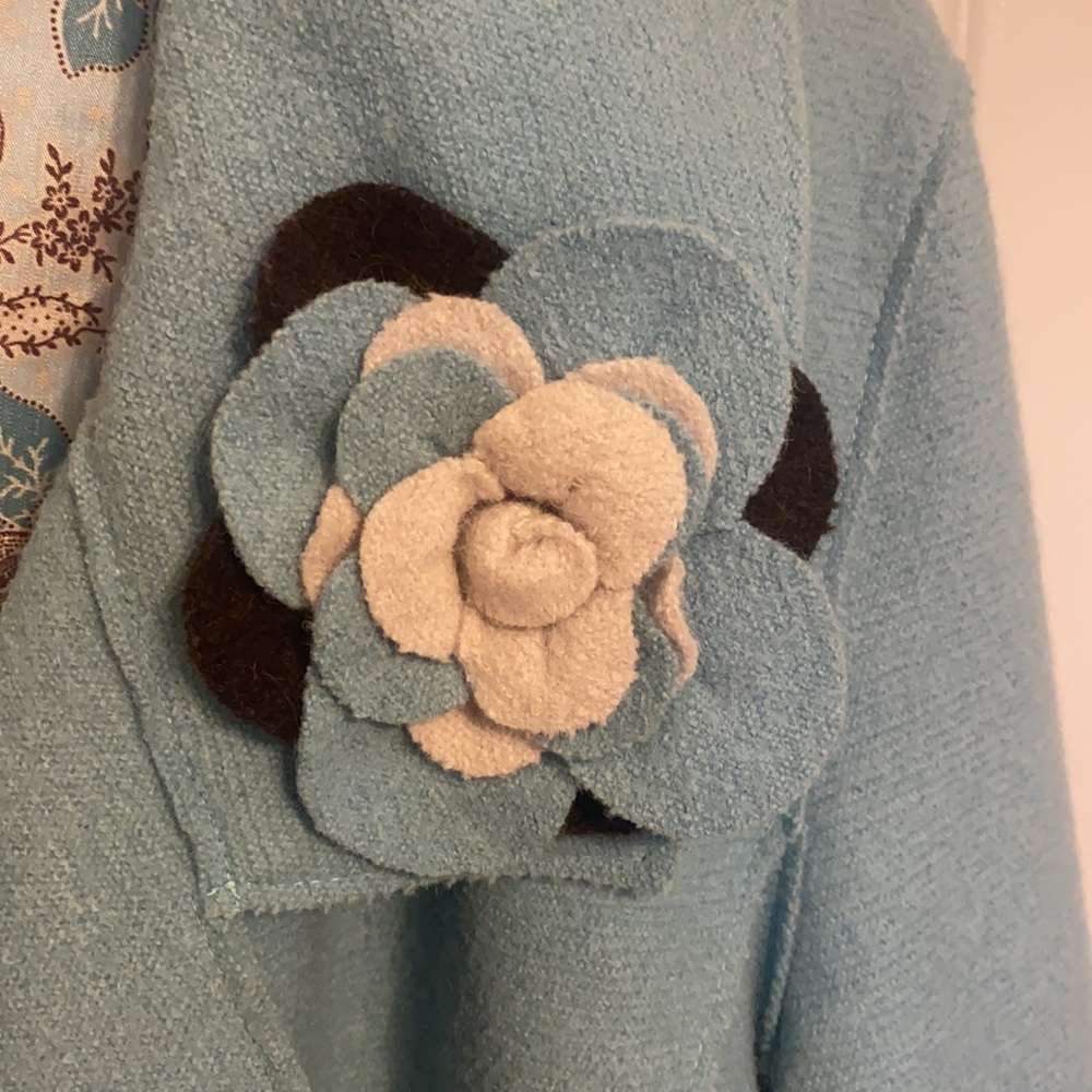 J. JILL RETIRED ALPACA/WOOL COAT - Picture 6 of 9